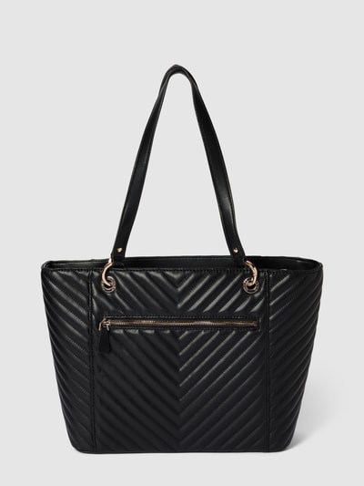 Guess Handtasche mit Steppnähten Modell 'NOELLE' Black 5