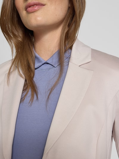 Marc Cain T-Shirt aus Baumwoll-Elasthan-Mix mit Rollkragen Lavender 3