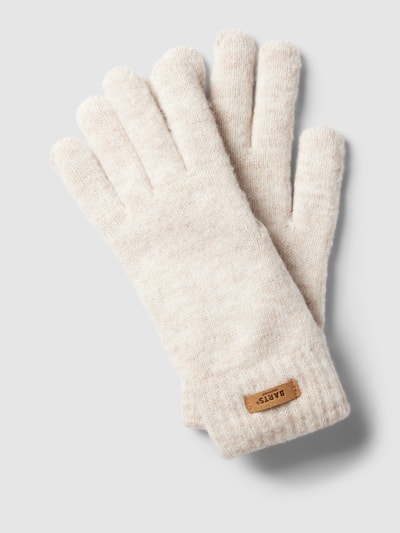Barts Handschuhe mit Label-Detail Modell 'Witzia' Offwhite 1
