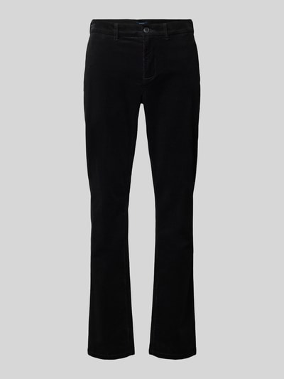 MCNEAL Slim Fit Cordhose mit Gesäßtaschen Black 1