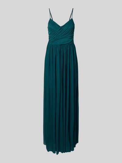 GUIDO MARIA KRETSCHMER WOMAN Abendkleid in Wickel-Optik Modell 'Cathleen' Dunkelgruen 2