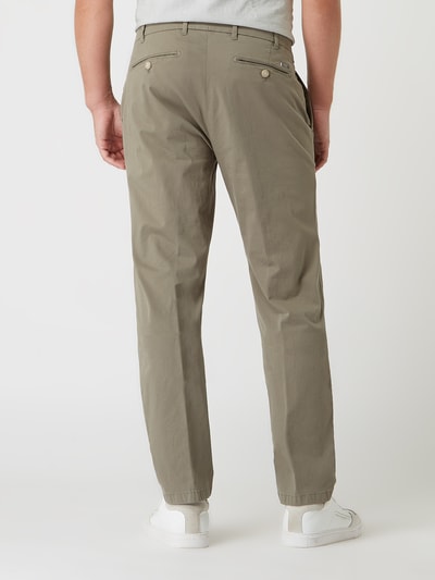 EUREX BY BRAX Chino mit Stretch-Anteil Modell 'Jonas' Khaki 5