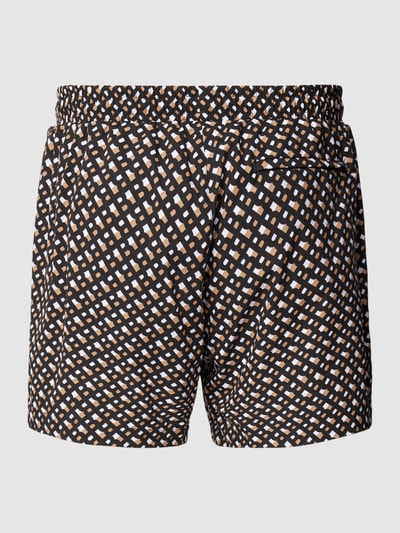 BOSS Badeshorts mit elastischem Bund Modell 'Manu' Black 3