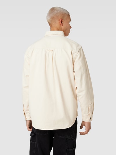 Carhartt Work In Progress Overshirt met borstzakken, model 'DERBY' Offwhite - 5