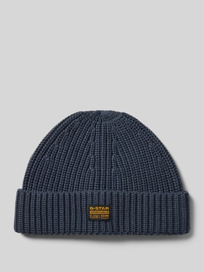 G-Star Raw Mütze aus Viskose-Mix Modell 'Fisherman' Rauchblau 1