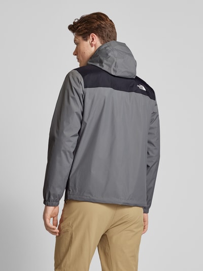 The North Face Jack met labelprint, model 'ANTORA' Antraciet - 5