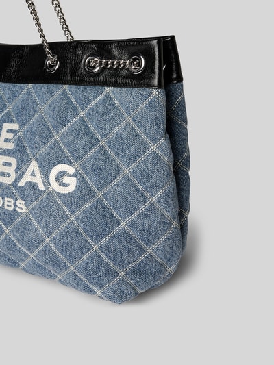 Marc Jacobs Shopper mit Logo-Print Jeansblau 3