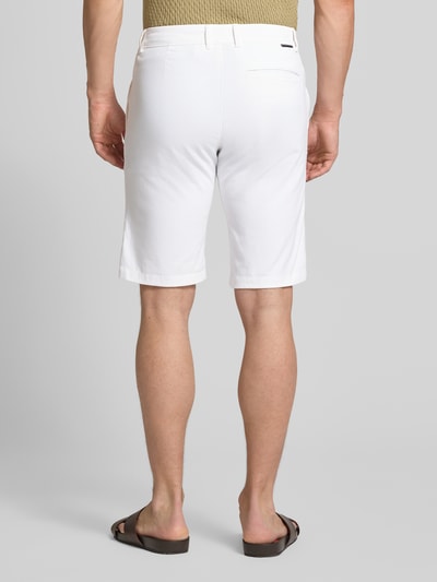 Tom Tailor Slim Fit Chinoshorts aus Baumwoll-Mix Weiss 5