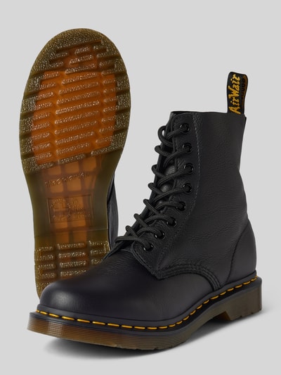 Dr. Martens Schnürboots aus Leder mit Ziernaht Modell 'Eye' Black 4