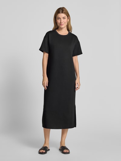 Vila Sukienka midi z rękawem o dł. 1/2 model ‘SIFFI’ Czarny 4