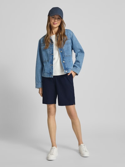 Soyaconcept Relaxed Fit Shorts mit elastischem Bund Modell 'Cissie' Marine 1