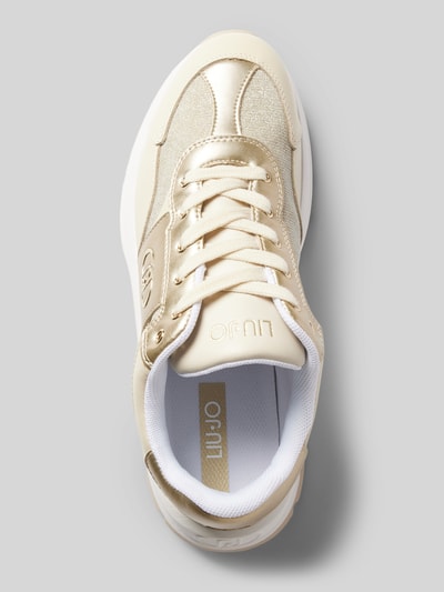 Liu Jo Sneaker mit Schnürverschluss Modell 'EVA' Beige 3