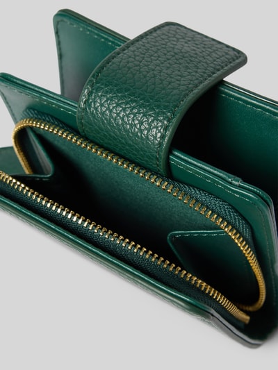 VALENTINO BAGS Portemonnee in leerlook, model 'ALEXIA' Donkergroen - 3