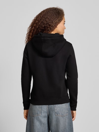 Tommy Jeans Regular Fit Sweatjacke aus Baumwoll-Mix Black 5