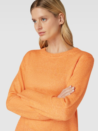 Tom Tailor Strickpullover mit Rundhalsausschnitt Orange 3