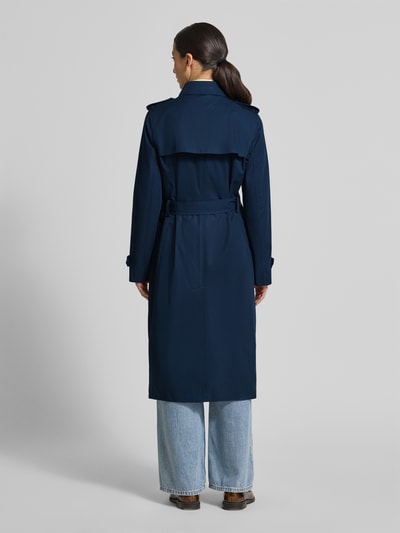 Tommy Hilfiger Slim Fit Trenchcoat aus reiner Baumwolle Marine 5