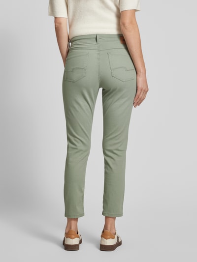 Angels Slim Fit Jeans mit verkürztem Schnitt Modell 'ORNELLA' Oliv 5