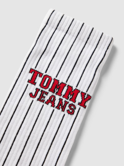 Tommy Jeans Skarpety z detalami z logo Biały 2