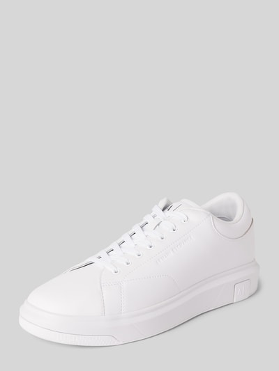 ARMANI EXCHANGE Sneakers met vetersluiting en labeldetails Wit - 1