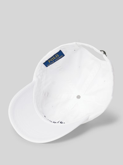 Polo Ralph Lauren Basecap mit Label-Stitching Weiss 2