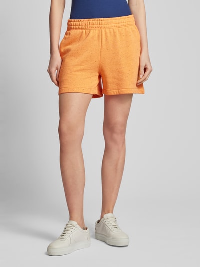 Jake*s Casual Sweatshorts met elastische band Abrikoos - 4