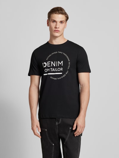 Tom Tailor Denim T-Shirt mit Rundhalsausschnitt Black 4