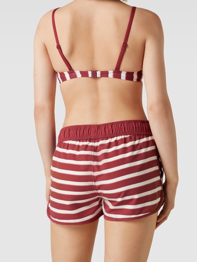 Esprit Bikini mit Streifenmuster Modell 'BRELA' Bordeaux 4