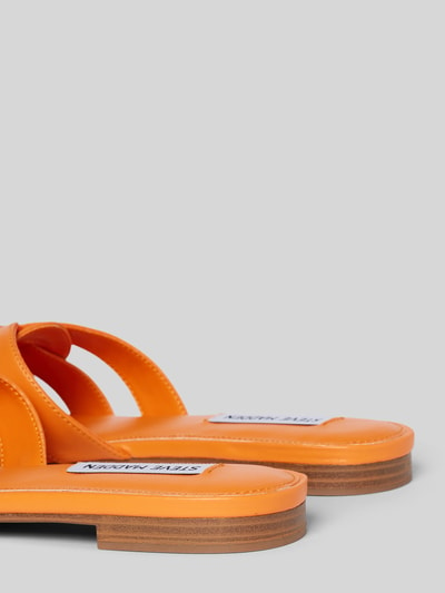 Steve Madden Slides im unifarbenen Design Modell 'VCAY' Orange 2