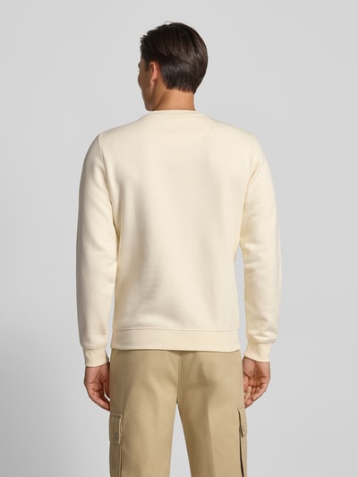 MCNEAL Regular Fit Sweatshirt aus Baumwoll-Mix mit Rundhalsausschnitt Ecru 5