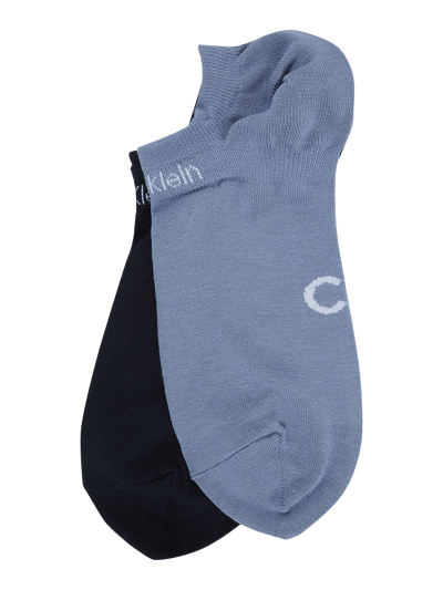 CK Calvin Klein Sneakersocken im 2er-Pack Mittelgrau 1