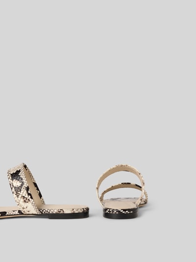 Iro Pantoletten aus echtem Leder Beige 3