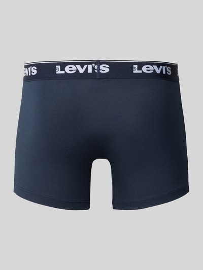 Levi's® Boxershort met band met label in een set van 3 stuks Donkerblauw - 3