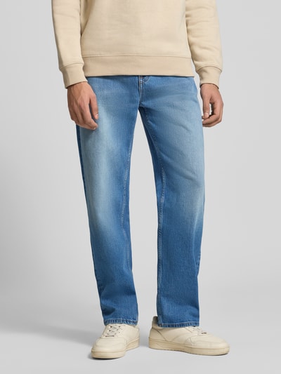Tommy Jeans Tapered Fit Jeans aus Baumwoll-Mix Blau 4