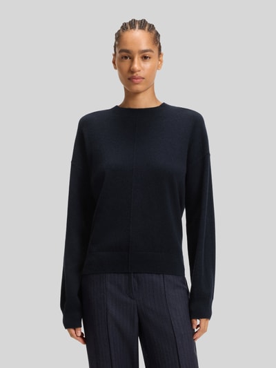 BOSS Relaxed Fit Strickpullover aus reinem Kaschmir Modell 'FASCONA' Marine 4
