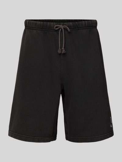 CHAMPION Regular Fit Bermudas mit Label-Stitching BLACK 2