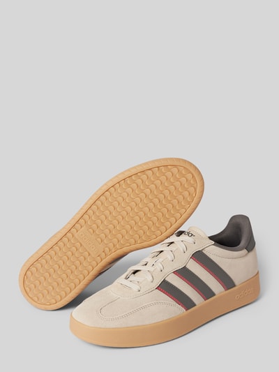 ADIDAS SPORTSWEAR Ledersneaker mit Label-Details Modell 'BARREDA' Beige 4