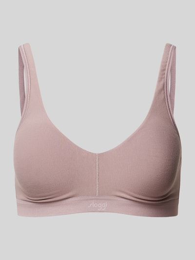 Sloggi Bejha met labelprint, model 'Ever Ease' Mauve - 1