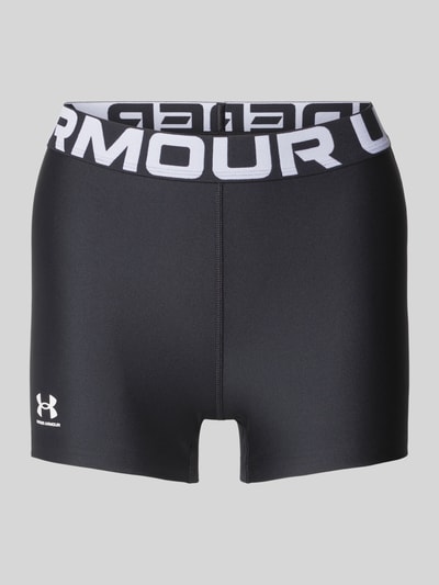 Under Armour Shorts mit elastischem Label-Bund Modell 'Authentics' Black 2