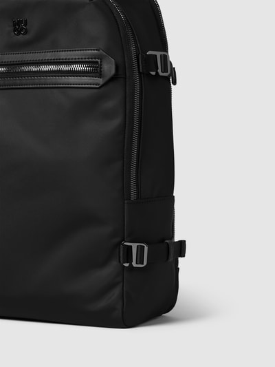 HUGO Rucksack mit Tragehenkel Modell 'Elliott' Black 3