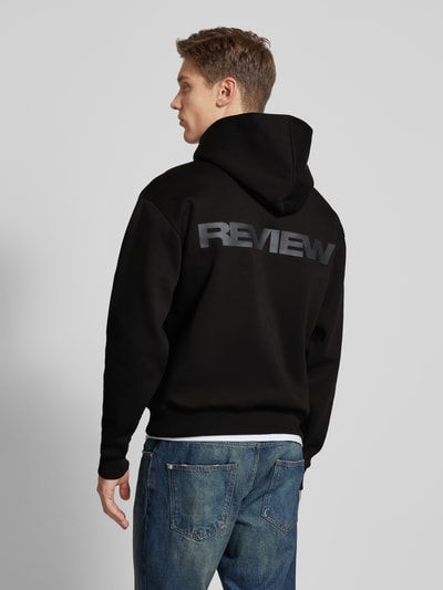 REVIEW Hoodie mit Kapuze Black 5