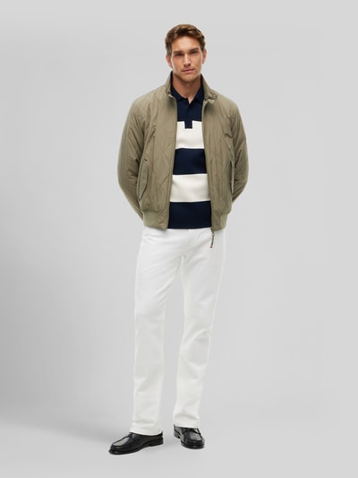 Tommy Hilfiger Regular fit gewatteerd jack met packbare binnenzak Olijfgroen - 1
