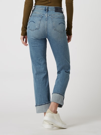 G-Star Raw Straight fit jeans met stretch, model 'Tedie' Jeansblauw - 5