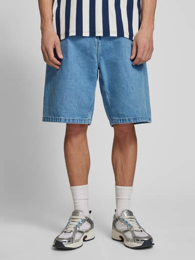 Carhartt Work In Progress Korte jeans met steekzakken, model 'BRANDON' Jeansblauw - 4