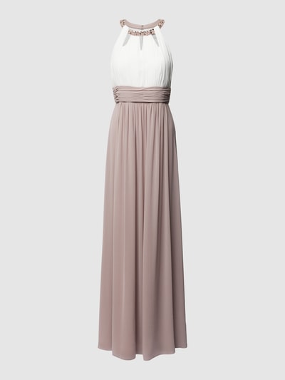 Jake*s Cocktail Avondjurk met halter Mauve - 2