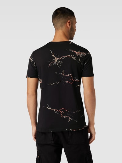 Alpha Industries T-Shirt mit Label-Print Black 5