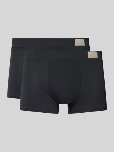 Sloggi Boxershort met deelnaden in een set van 2 stuks Zwart - 1