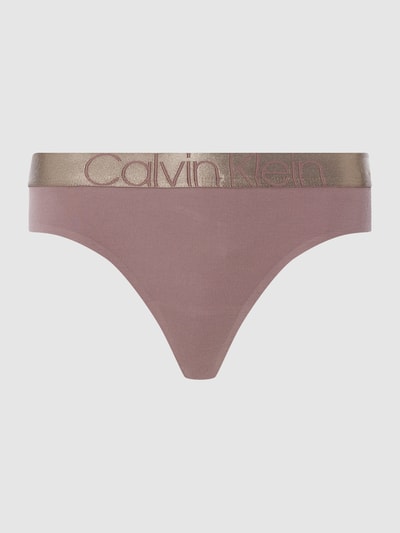 Calvin Klein Underwear String mit Logo-Bund  Mauve 2