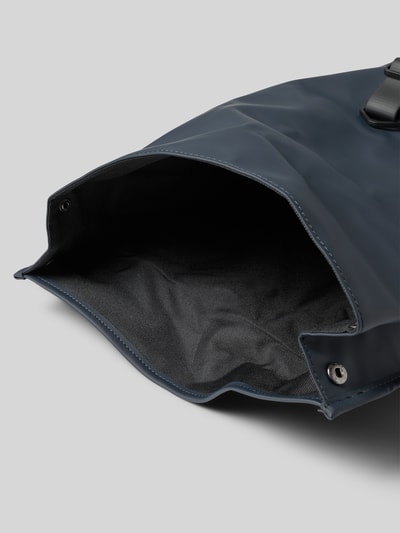 RAINS Rolltop-rugzak met verstelbare schouderbanden Marineblauw - 5