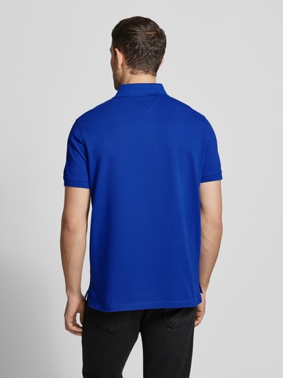 Tommy Hilfiger Regular fit poloshirt met labeldetail Koningsblauw - 5