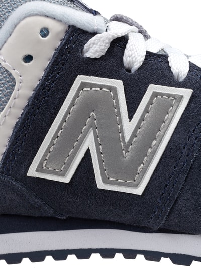 New Balance Sneaker aus Veloursleder Marineblau 2